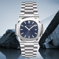 Specht & Söhne Men's 40MM Slim Quartz Watch | Sapphire Crystal 50M Waterproof Classic 5711