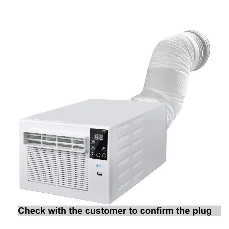Portable Air Conditioner with R290 Refrigerant — Real Compressor Mini Window AC with Fast Cooling & Remote Control