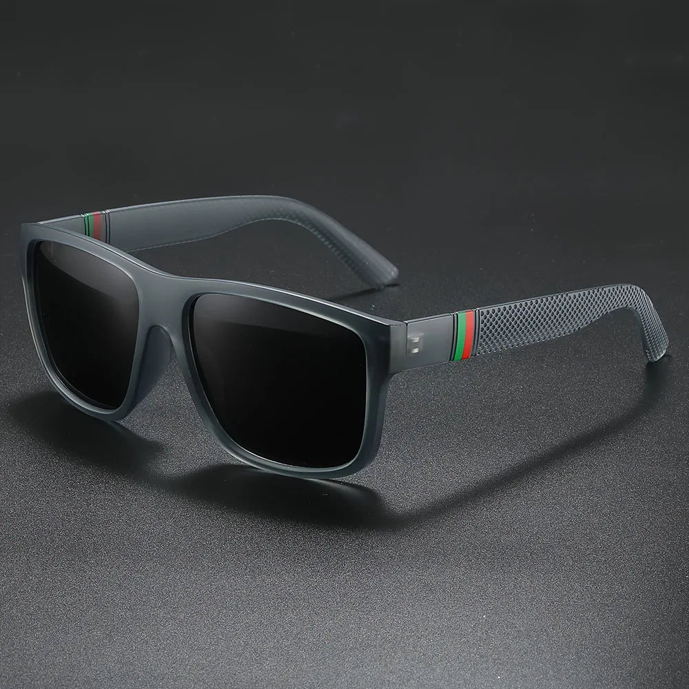 Polarized Fashion Sunglasses — UV Protection Square Frame for Men & Women