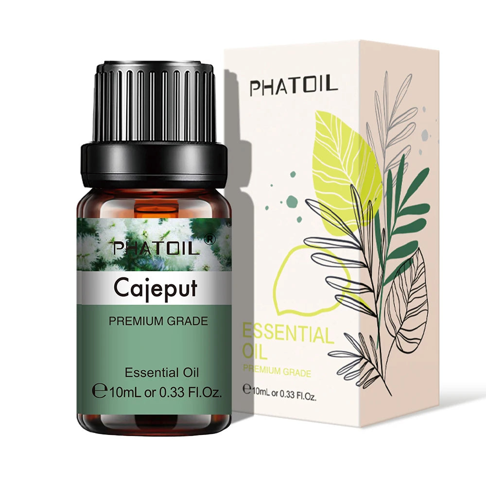 Pure Plant Essential Oil 10ml – Aromatherapy Oil for Diffusers, Humidifiers & DIY, 37 Scents