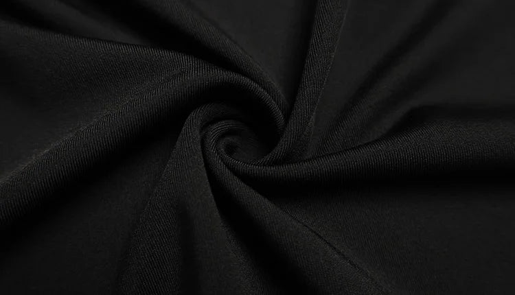 Metal Buckle Sheath Dress — Short Sleeve O-Neck Bodycon Evening Dress