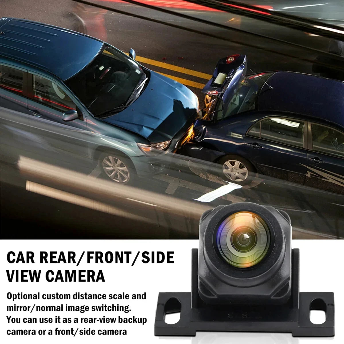 1080P Car Backup Camera – 170° Wide Angle, Night Vision, Waterproof, Anti-Interference Parking Camera