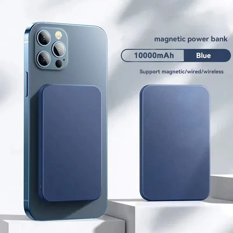 Lenovo 25W Magnetic Wireless Power Bank – MagSafe Fast Charging for iPhone & Android