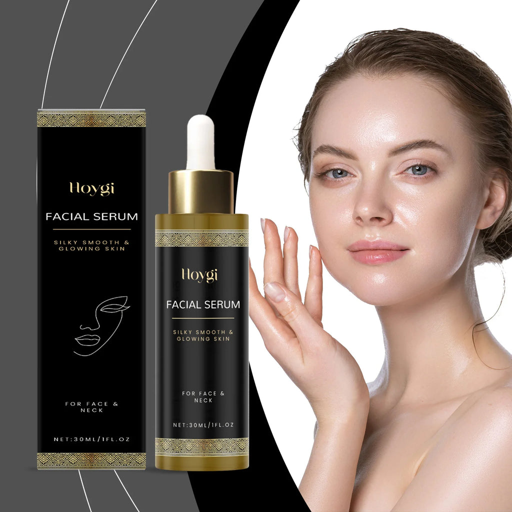 Frankincense & Vitamin E Radiance Boosting Face Serum – Lightweight Hydrating Facial Essence 30ml