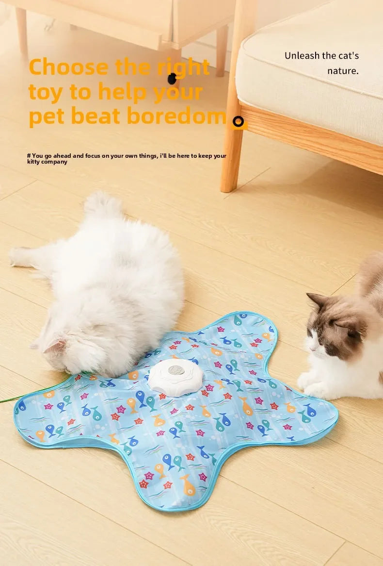 Automatic Electric Cat Turntable Interactive Toy