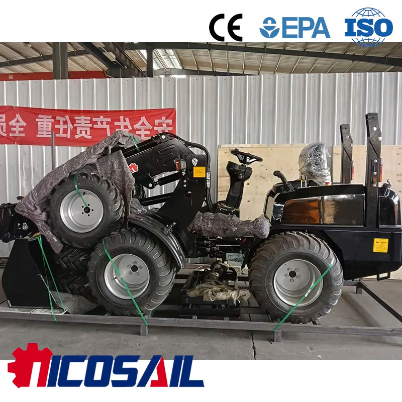 Nicosail KZL918 Telescopic Loader – CE Approved 800kg Heavy Duty for Construction, Farm & Landscaping
