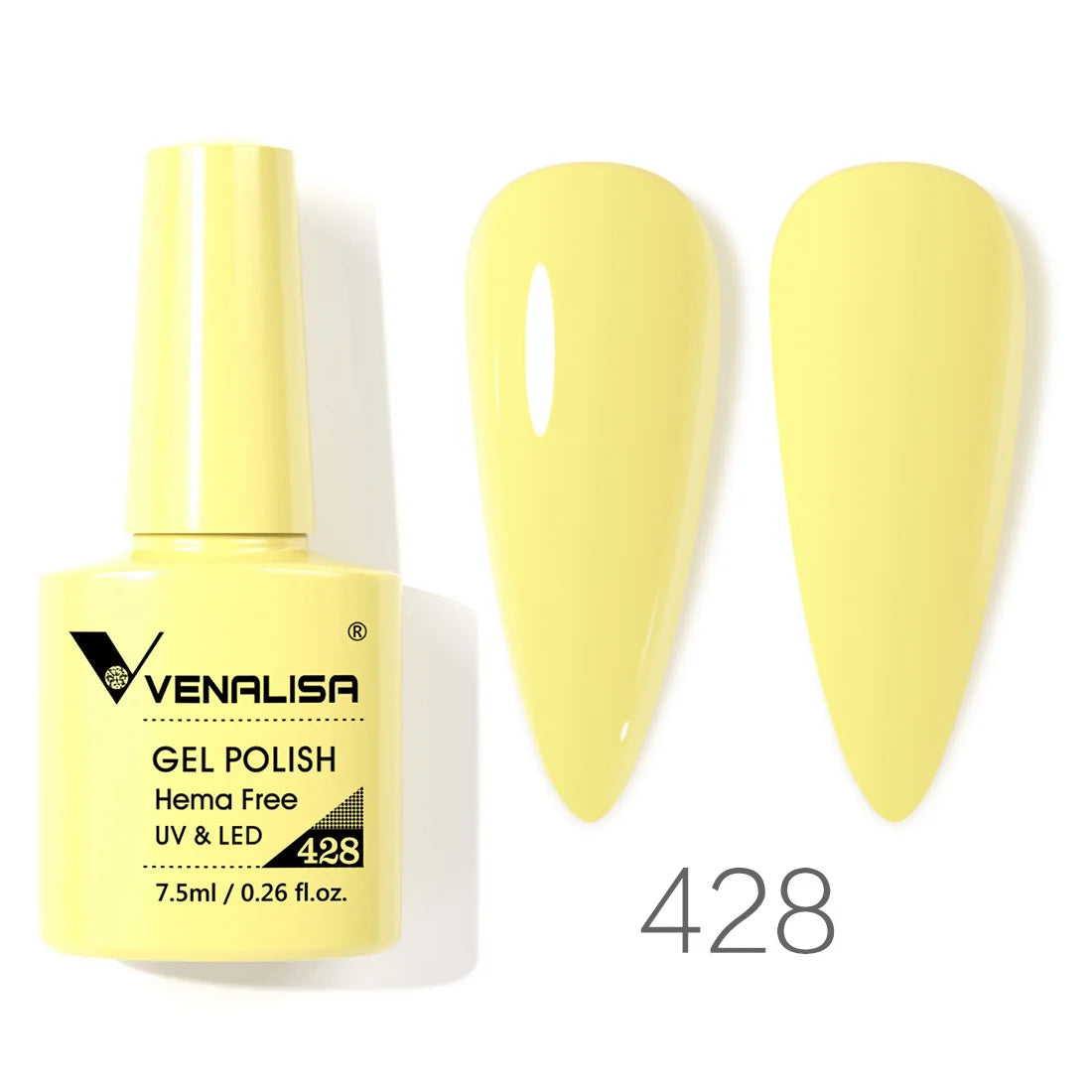 Venalisa VIP4 Gel Nail Polish 7.5ml — Soak Off UV/LED Long-Lasting Color
