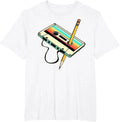 80s Cassette Tape Retro Graphic T-Shirt — Vintage Nostalgia Tee