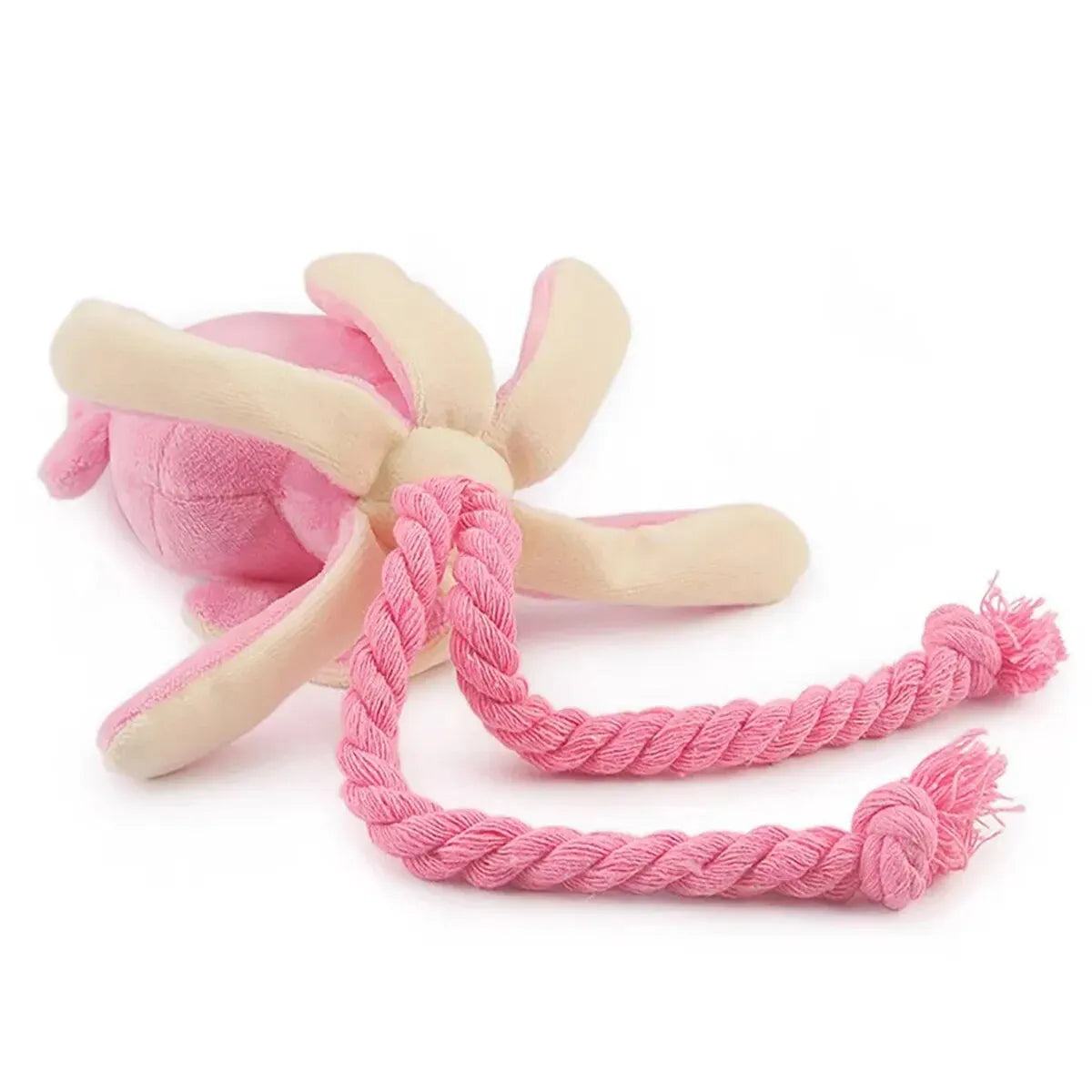 Octopus Plush Rope Toy — Interactive & Bite-Resistant