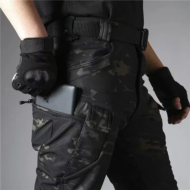 Men's Tactical Fleece Set – Waterproof Soft Shell Jacket & Pants