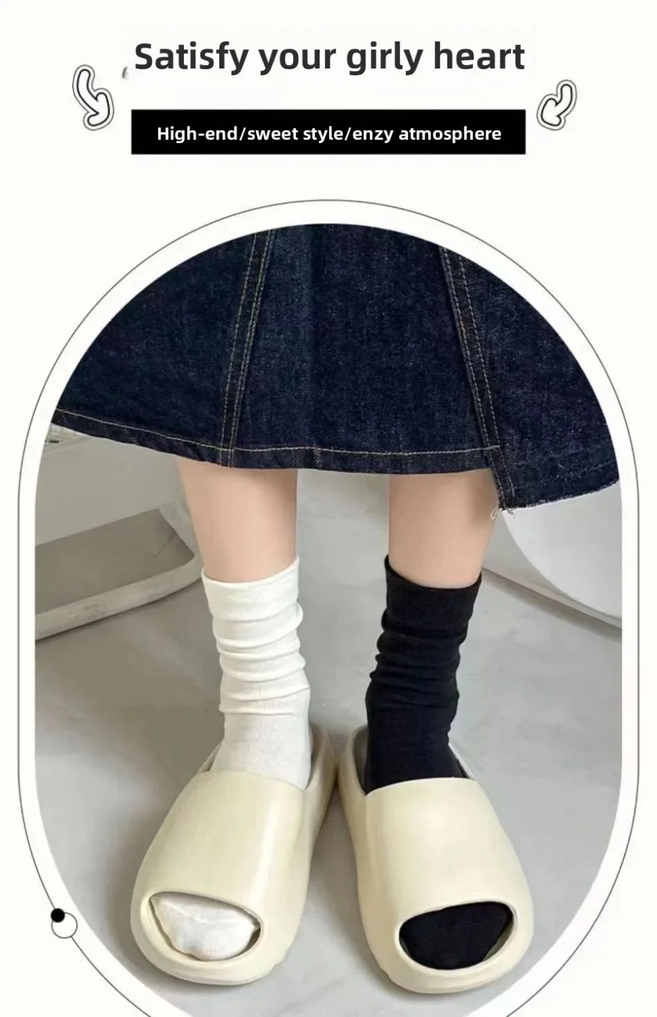 Women's Cotton Slouch Socks – 5-Pair Pack