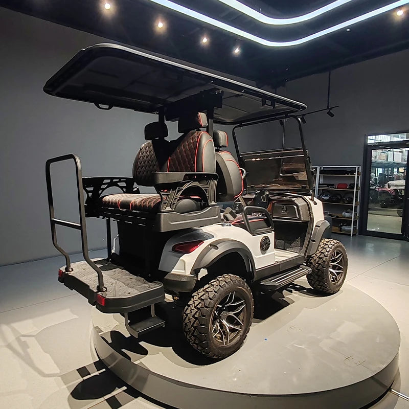 4 / 6 Seat Electric Golf Cart — Club Car Style Off-Road Electric Carrito with G-Wagon Seats & Petrol Option