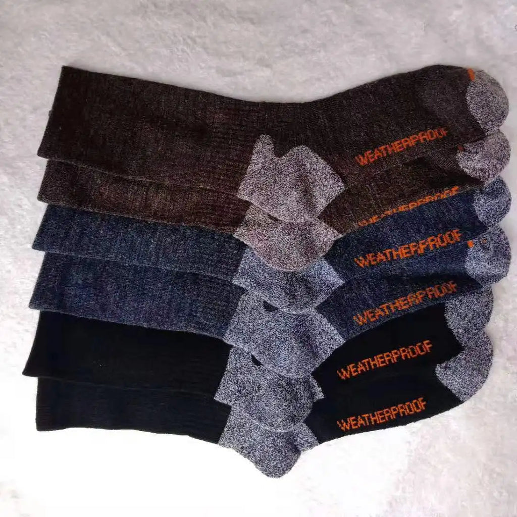 Men's Winter Hiking Socks, 3 Pairs