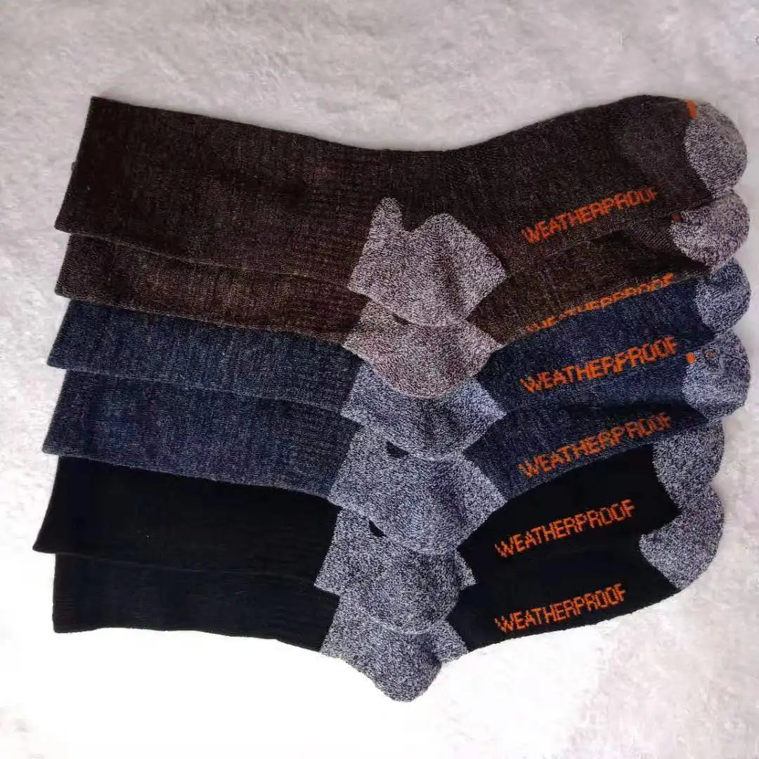 Men's Winter Hiking Socks, 3 Pairs