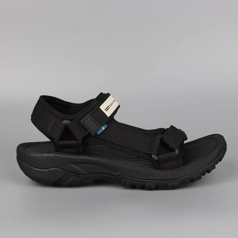 Women's Non-Slip Flat Beach Sandals – Breathable Casual Walking Shoes
