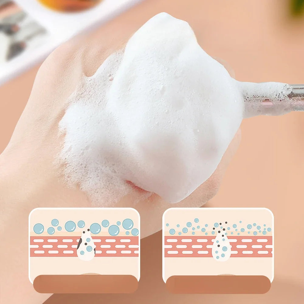 Soft Facial Cleansing Brush – Pore-Cleansing Face Wash & Mask Application Brush