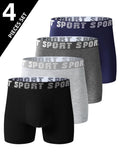 Men's Long-Leg Stretch Underwear, 4-Pack