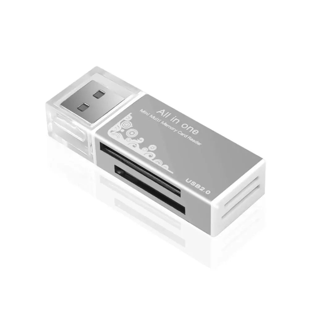 USB 3.0 Multi-Card Reader & Hub Adapter – SD, TF, MiniSD, Flash Drive for PC & Laptop