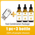 Scalp Applicator & Mini Head Massager — Roller Ball Brush for Hair Growth Liquid