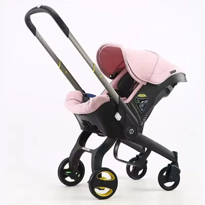 Compact Baby Stroller — Lightweight Reversible Travel Pram for Newborns & Toddlers