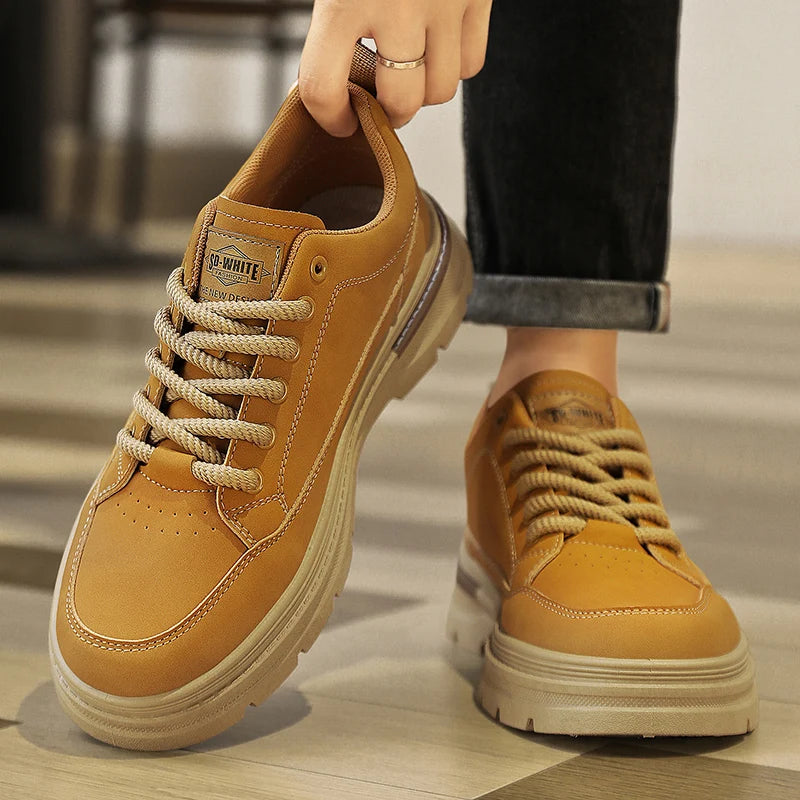 Men's Luxury Fashion Loafers 2025 – Breathable Casual Race & Running Sneakers