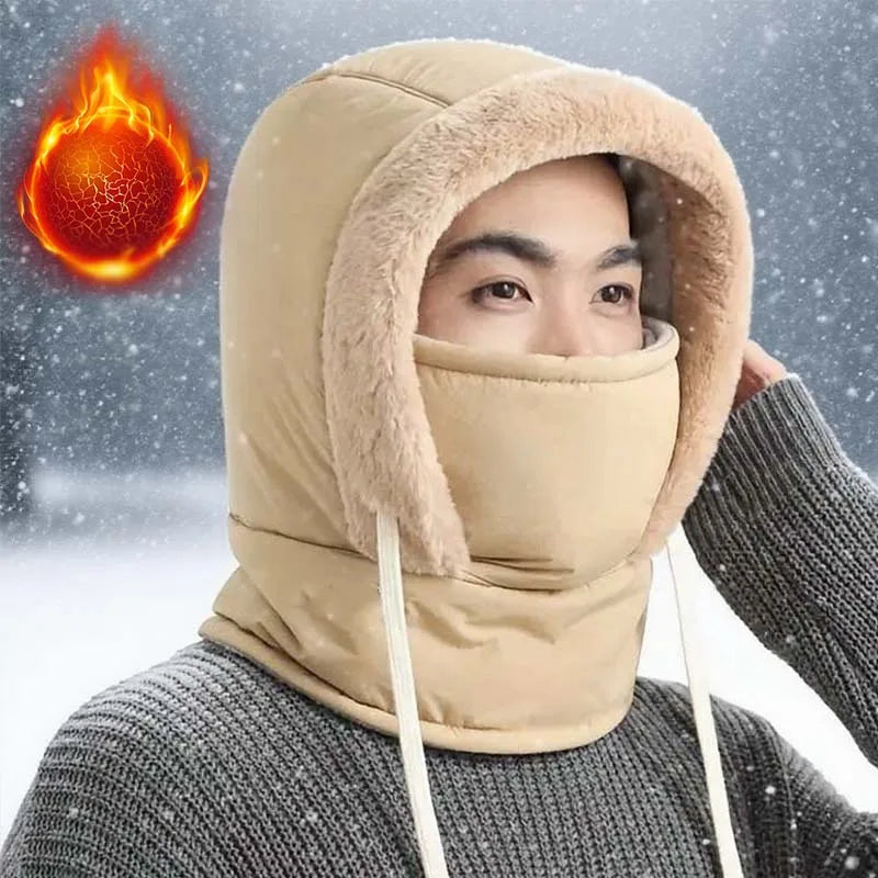 Winter Trapper Hat with Fleece Lining and Ear Flaps