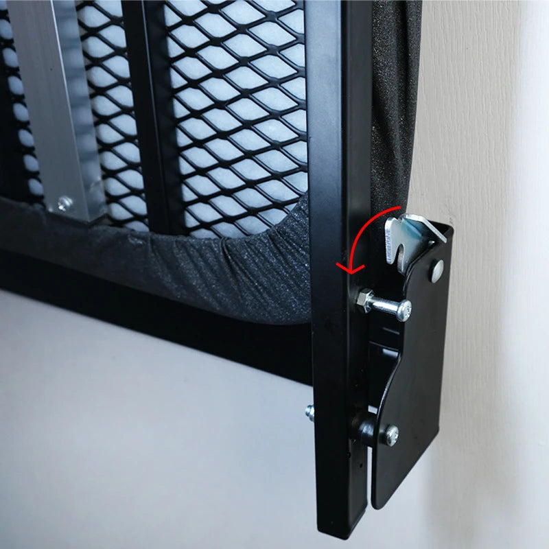Wall-Mounted Foldable Ironing Board — Space-Saving Metal Press Board