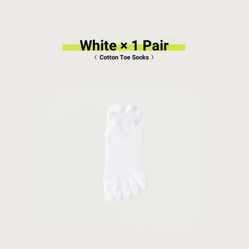Women's Cotton Toe Socks – Breathable Mesh
