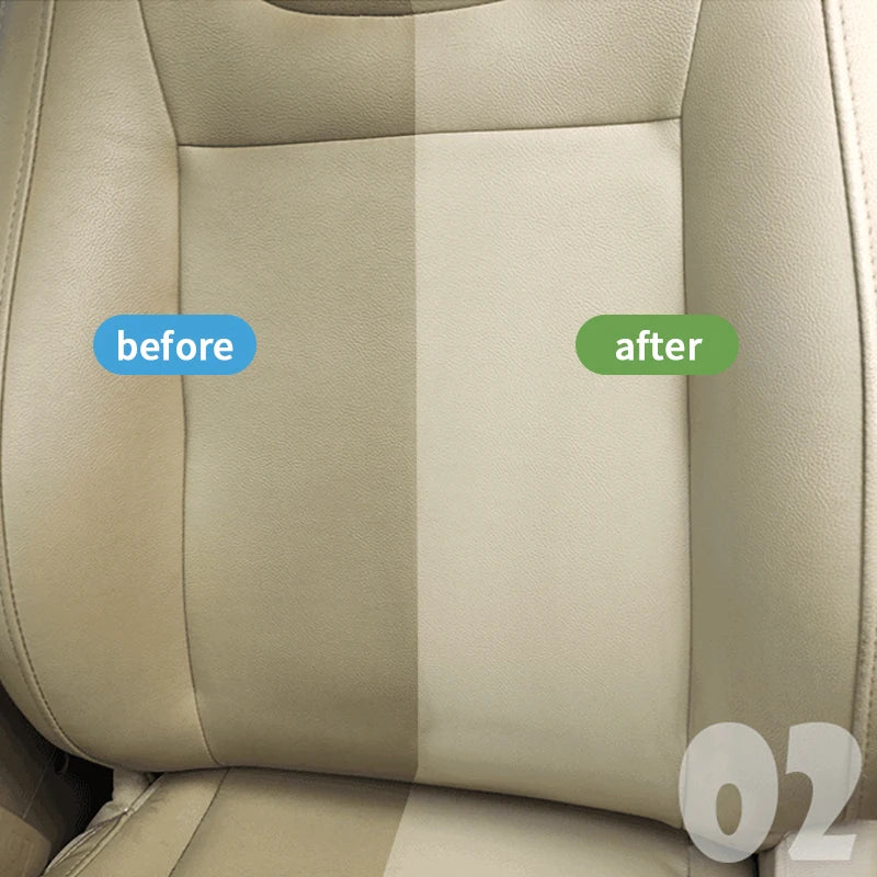 HGKJ S21 Car Interior Cleaner Spray — Water-Free Multipurpose Auto Dash, Leather & Fabric Cleaner