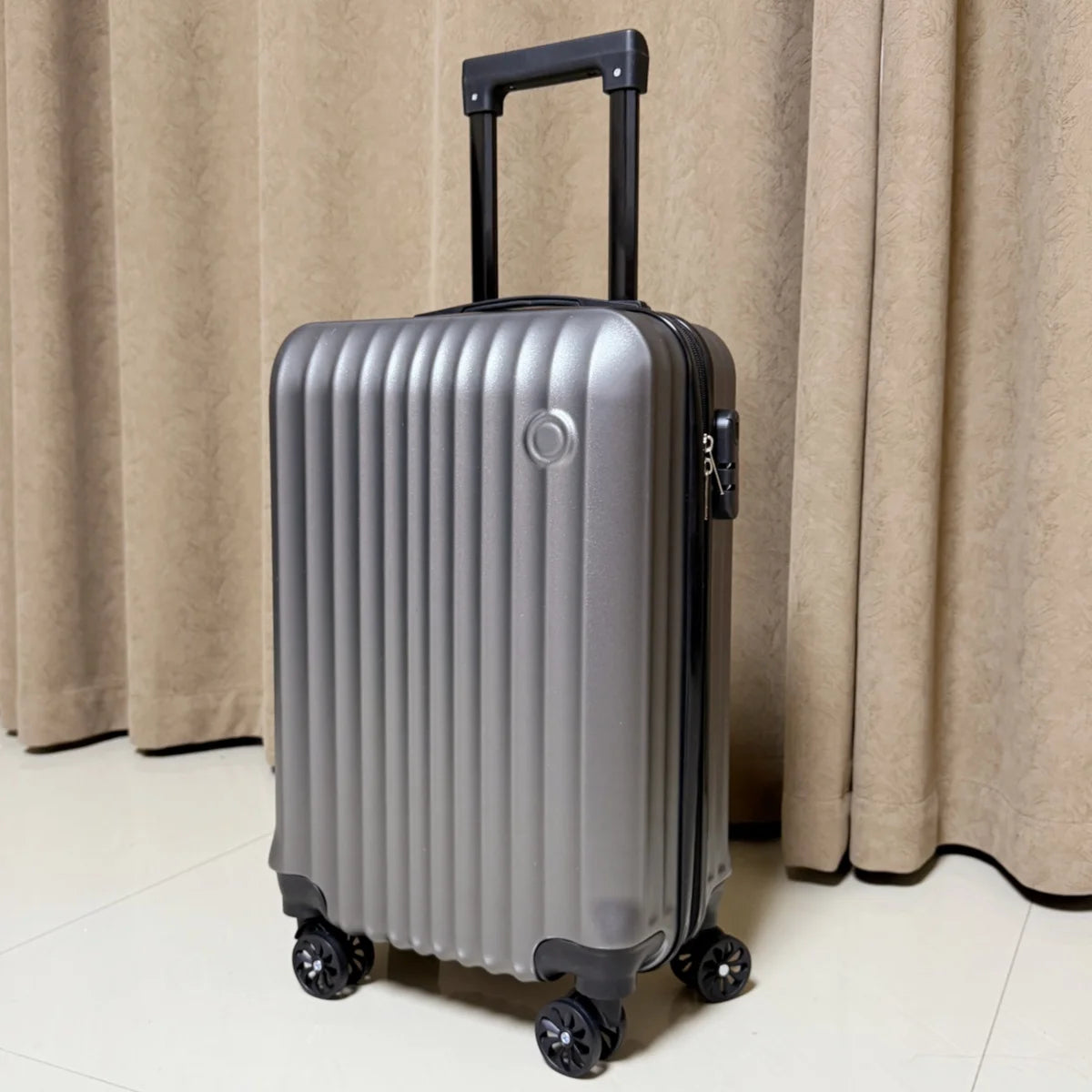 20-Inch PC Carry-On Suitcase – Thickened Hard Shell