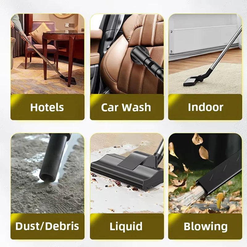25L / 40L Wet & Dry 3-in-1 Vacuum Cleaner — High Power Commercial & Industrial Shop Vac for Car, Hotel & Home