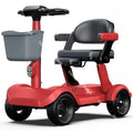 4-Wheel Folding Mobility Scooter with Baby Seat