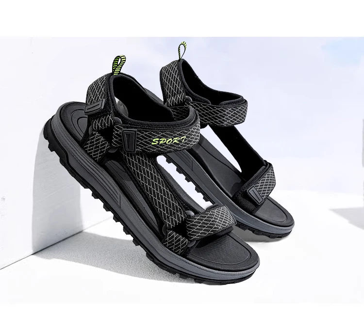 Men's Lightweight Casual Beach Sandals – Comfortable Outdoor Holiday Sandals