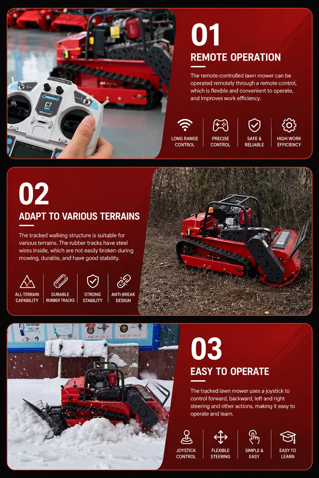 Self-Propelled Flail Mower – Heavy Duty Grass & Vegetation Shredder