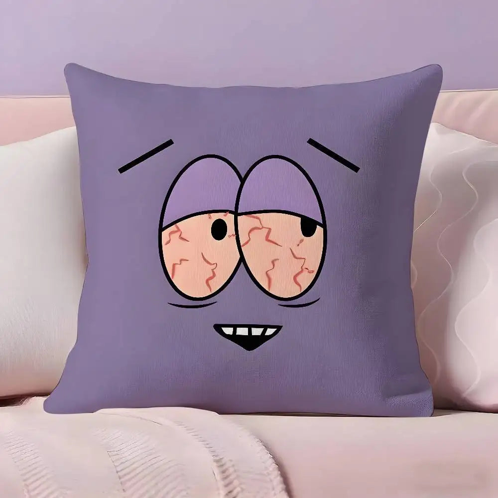 South Park Towelie Pillow Case – Ultra Soft Skin-Friendly Fabric, Concealed Zipper