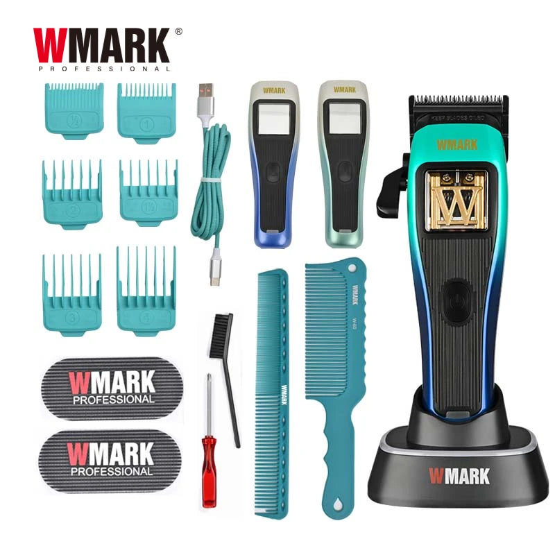 WMARK NG-X1 POLAR Professional Hair Clipper – Vector Motor, 10,000 RPM, DLC Blade, 150-Min