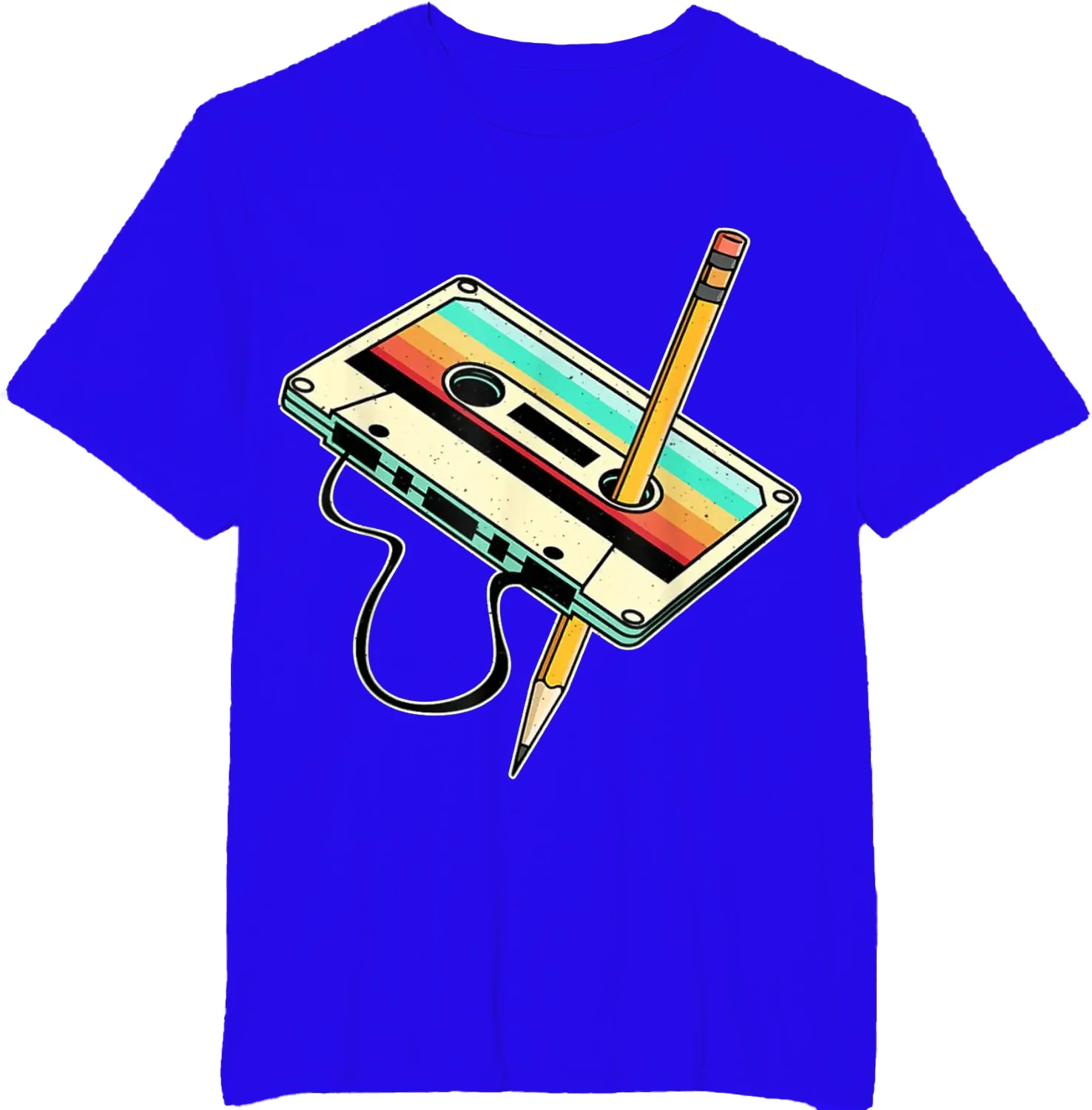 80s Cassette Tape Retro Graphic T-Shirt — Vintage Nostalgia Tee