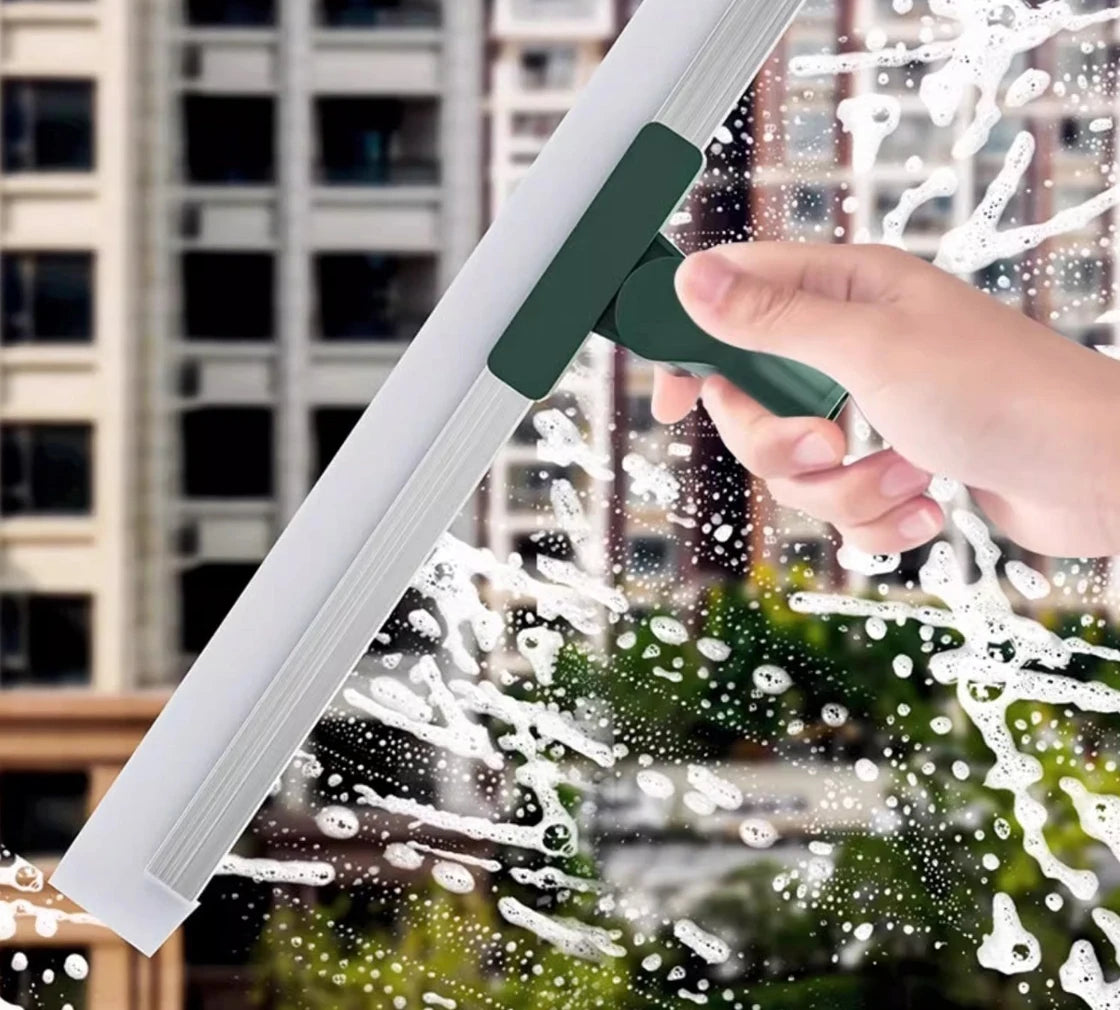 Silicone Broom Wiper Squeegee – Multifunctional Floor, Glass & Mirror Cleaning Scraper
