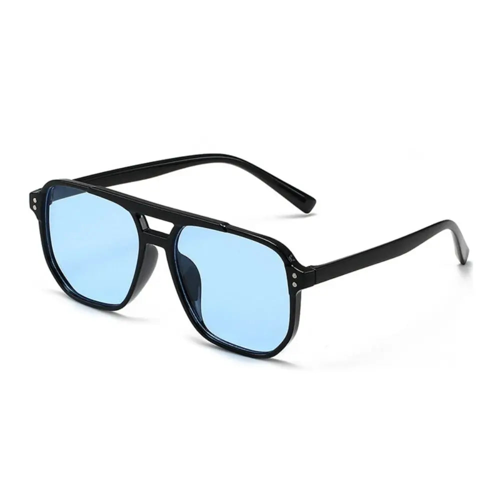 Punk Square Frame Retro Sunglasses | Anti-UV Beach Eye Protection Shades for Men & Women