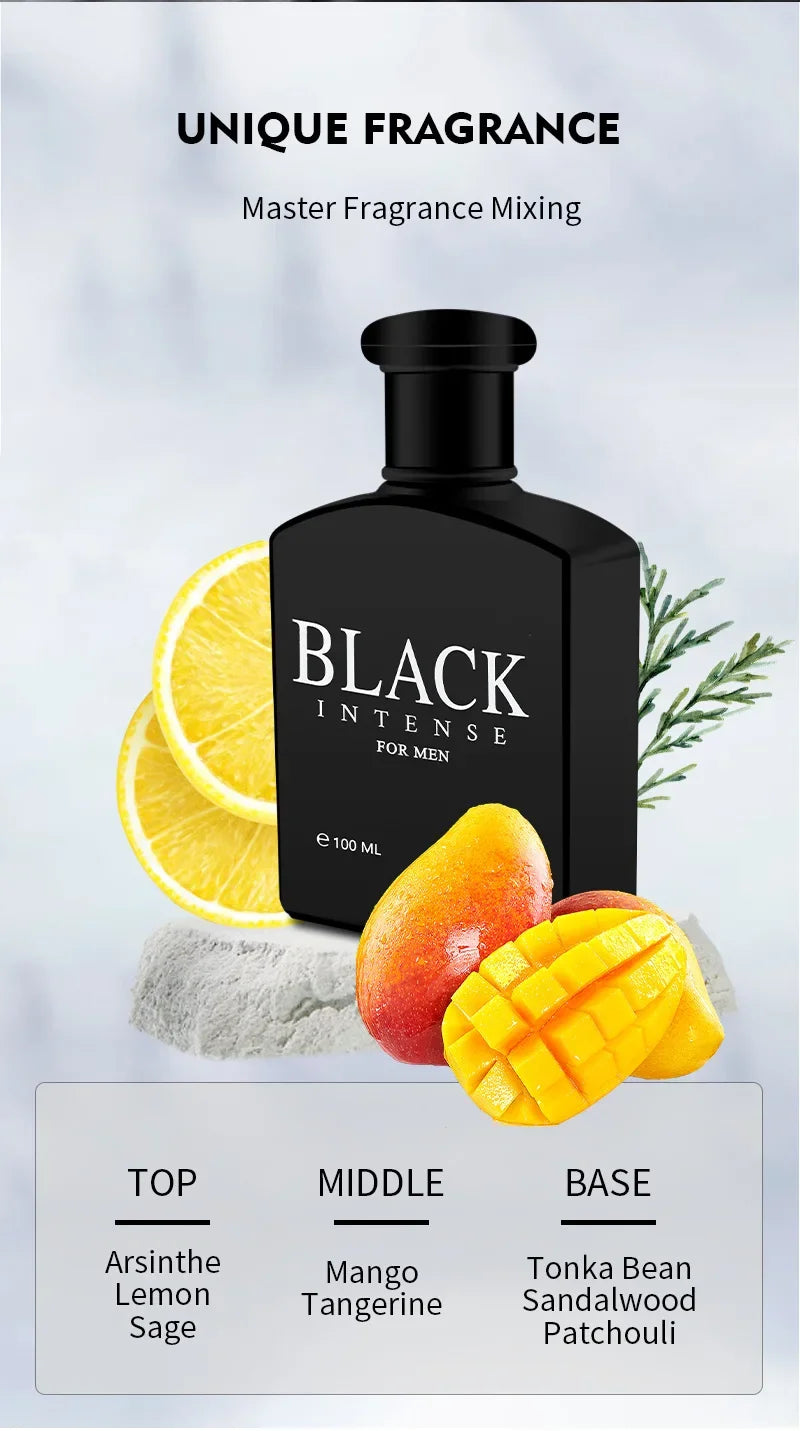 100ml Musk Perfume Spray for Men – Long-Lasting Floral Seductive Fragrance
