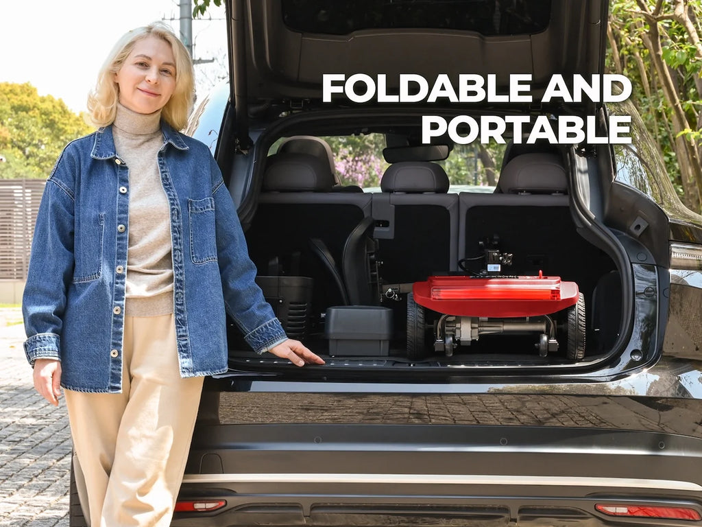 4-Wheel Mobility Scooter with Windshield – 300W, 10-Mile Range