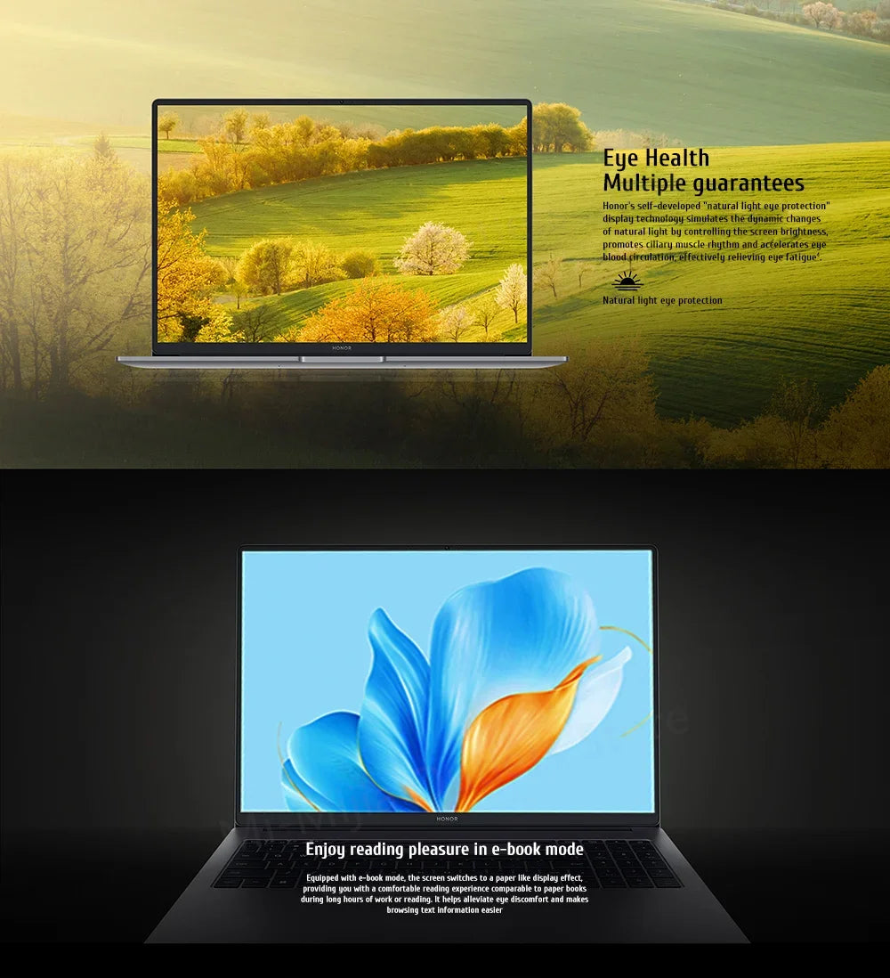 HONOR MagicBook X16 2025 – 16" FHD IPS, Intel 13th Gen i5 or i7, Up to 16GB LPDDR4x, 1TB SSD, Wi-Fi 6