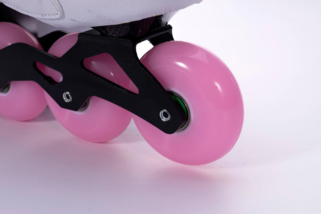 Pasica Carbon Fiber Inline Slalom Skates – Adjustable Children's Roller Skating Shoes for Sliding & Slalom