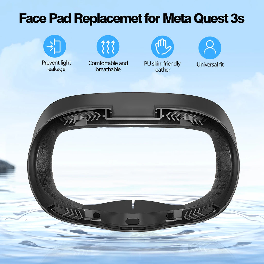 HUADAI Face Cushion Pad for Meta Quest 2, 3 & 3S
