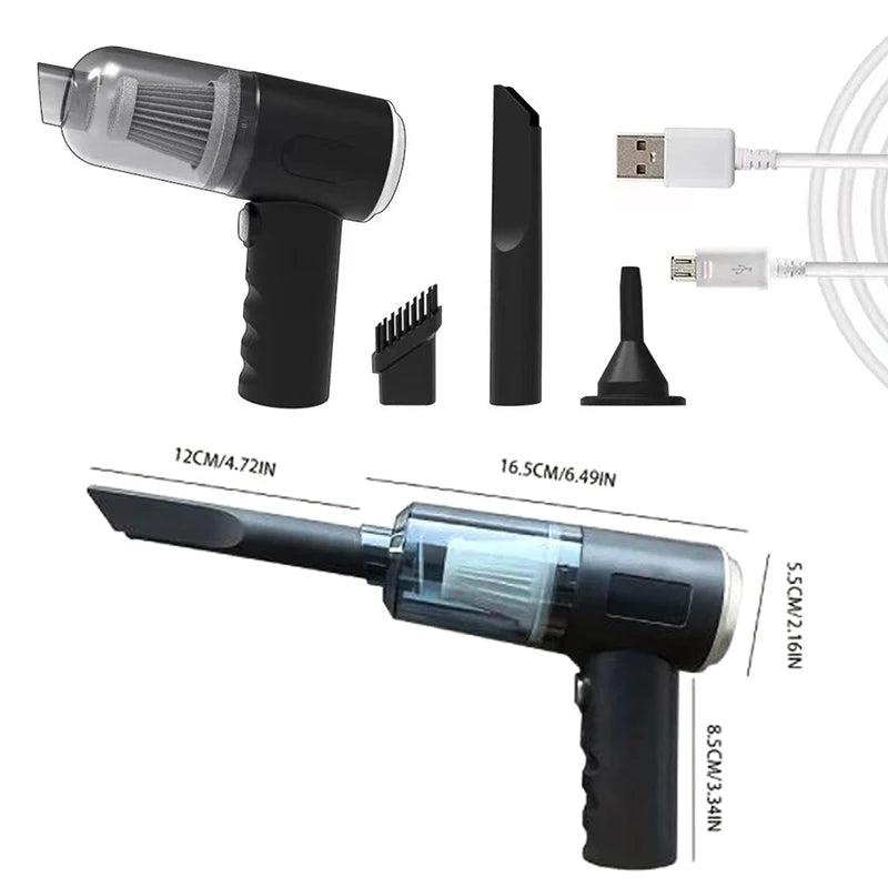 Mini Handheld Car Vacuum Cleaner – Compact Car & Home
