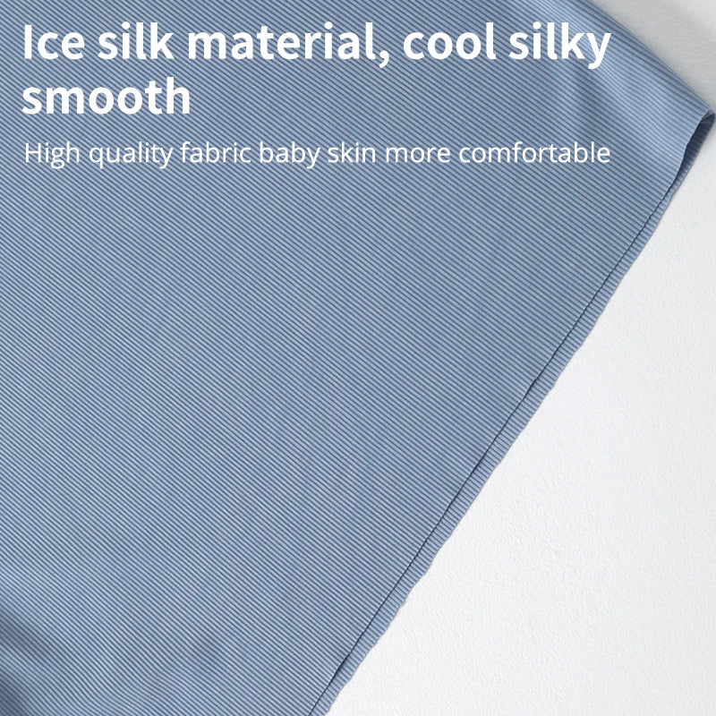 Baby Cotton Sleeveless Pajamas Set | Toddler Summer Cartoon Nightwear Kids Homewear