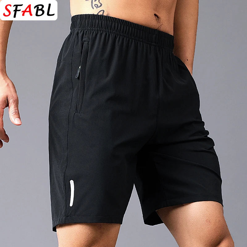 Men's Elastic Casual Running Shorts — Lightweight Everyday Athletic Shorts