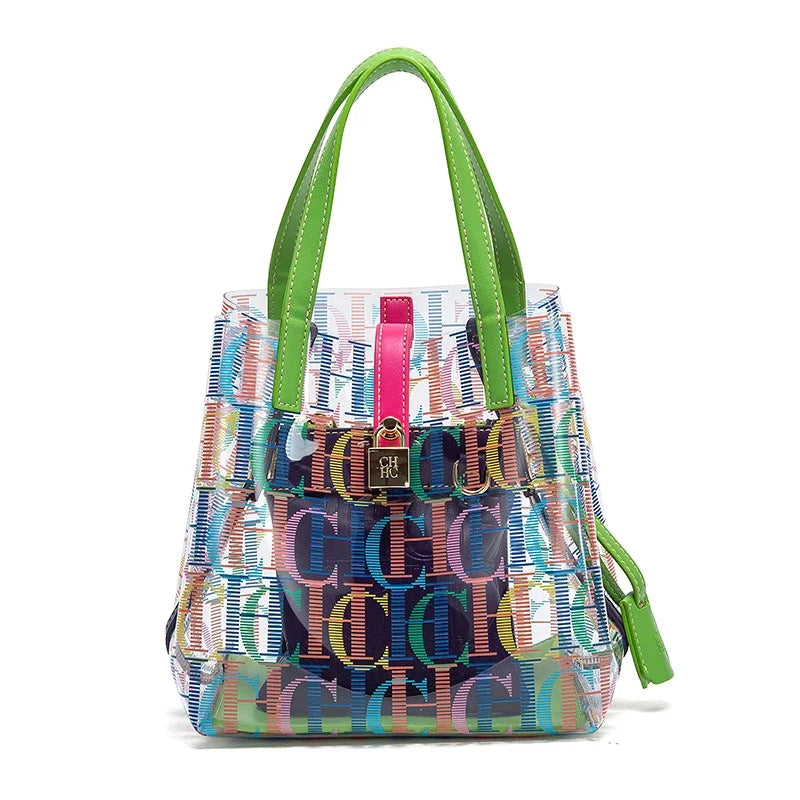CH Transparent Luxury Shoulder Bag – Creative Personalized Fashion Design Handbag for Women 2026