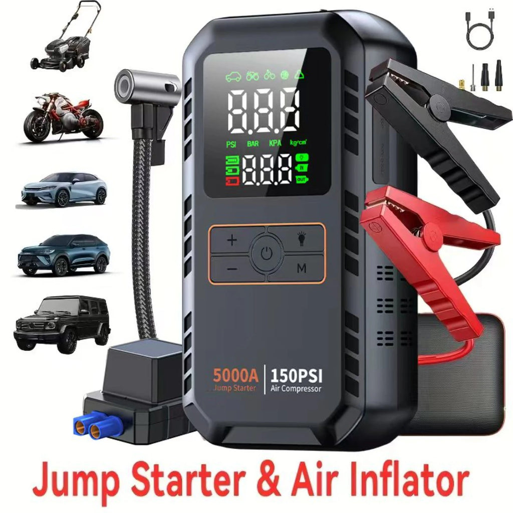 PAIVIROKU Car Jump Starter with Air Compressor