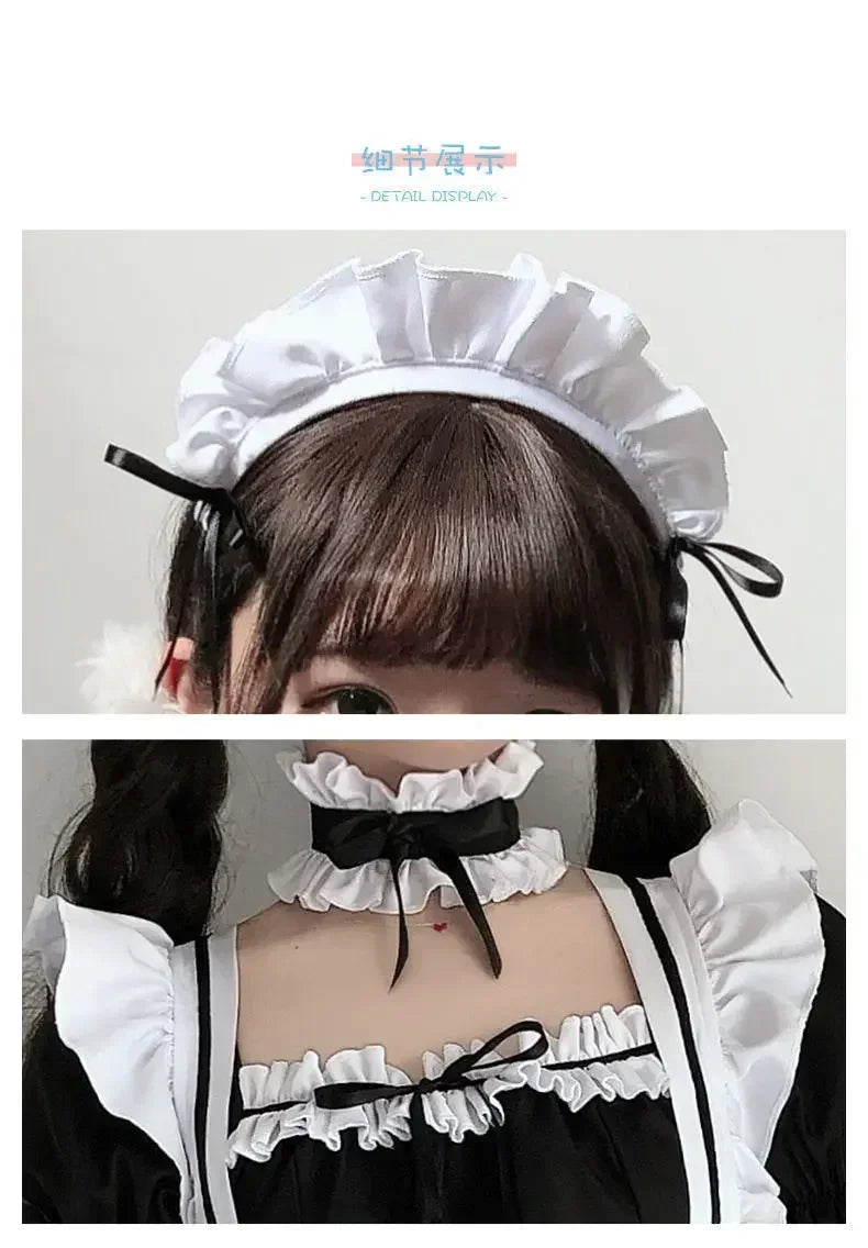 Maid Cosplay Lolita Costume – Women's Anime Dress Set